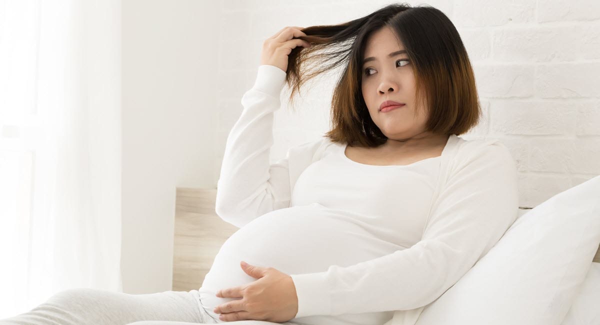 L'illustration du dossier "Perte de cheveux pendant la grossesse"